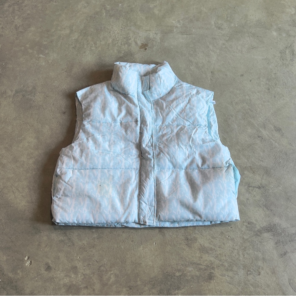 MISSGUIDED CROP PUFFER VEST